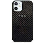 Audi Carbon Fiber iPhone 11 / Xr 6,1&quot; schwarz/schwarzes Hardcase AU-TPUPCIP11-R8/D2-BK