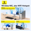 Baseus BS-OH173 650 Mbit/s 5 GHz USB-Netzwerkkarte – Schwarz