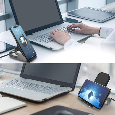 Ładowarka Indukcyjna 15W Tech-Protect QI15W-S1 czarna