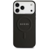 Guess Classic Logo MagSafe Case für iPhone 17 Pro Max - Schwarz