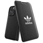 Adidas OR Booklet Case BASIC iPhone 14 Pro 6,1" schwarz/schwarz weiß 50182