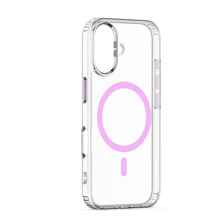 Nakładka Etteri Color Mag do iPhone 16 Plus 6,7" różowa