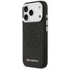 Karl Lagerfeld nakładka Magsafe PU case with Karl round point logo metal camera buttons and logo do iPhone 17 Pro czarna