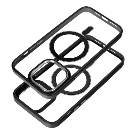 Futerał Color Edge Mag Cover kompatybilny z MagSafe do IPHONE 15 czarny