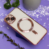 Nakładka Color Chrome Mag do iPhone 17 Pro Max 6,9" różowo-złota