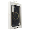 Guess GUHMS23MH4STK S23+ S916 schwarz/schwarzes Hardcase 4G MagSafe