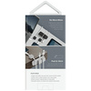 UNIQ Pod Mag magnetyczny organizer do kabli + baza ciemnoszary/charcoal dark grey