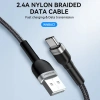 Kabel Wozinsky WNBAC1 USB-A / USB-C 2.4A 1 m - czarny