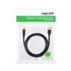 UGREEN US135 Kabel USB 2.0 A-B do drukarki, pozłacany, 1m (czarny)