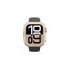 AmazingThing Titan Pro Metallgehäuse für Apple Watch 11 46 mm, Aluminium, Gold