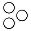 PanzerGlass Hoops Transparenter Linsenschutz iPhone 16 Pro 6,3" / 16 Pro Max 6,9" 1286
