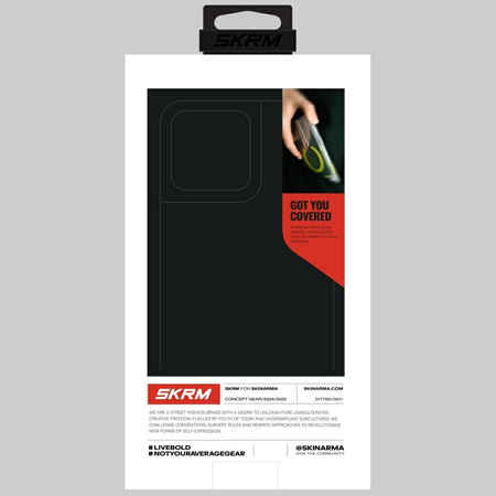 Etui Skinarma Helix do iPhone 16 Pro Max Magnetic Charging 360 Rotating Stand przezroczysty