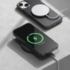Ringke Fusion Matte etui iPhone 14 Plus pokrowiec z żelową ramką szary