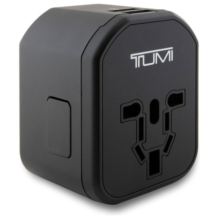 TUMI TUTA20WMSLK Travel Adapter 20W       USB-C / 2xUSB-A czarny/black