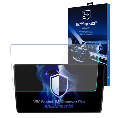 VW Passat B8 Discover Pro 2017-23 - 3mk TechWrap Matte Center Display