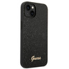 Guess GUHCP14MHGGSHK iPhone 14 Plus 6,7 "schwarz / schwarzes Hartschalenetui Glitter Script