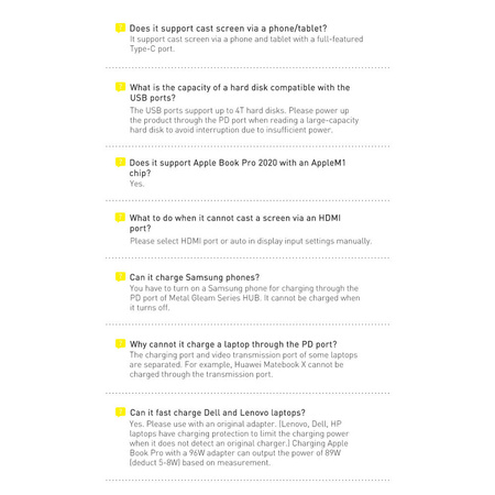 Baseus Metal Gleam Series 5-in-1 Multifunctional Type-C HUB Docking Station Gray 30Hz Version Gray