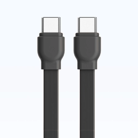 Powerbank Dudao K22+ 10000mAh 22.5W USB-C z zawieszką / kablem - szary