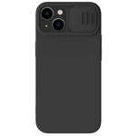 Nillkin Camshield Silky Magnetic Silicon Iphone 14 Plus , BLACK / CZARNY