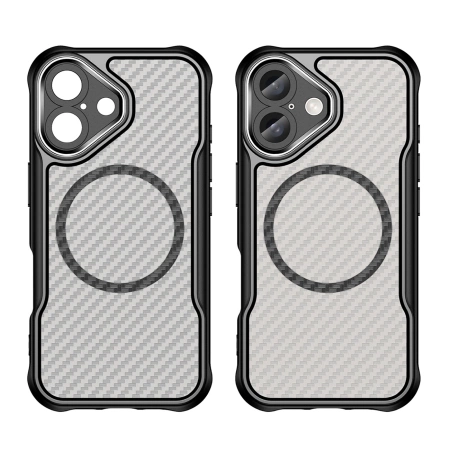 Etui silikonowe Leading Series MagSafe do iPhone 16 Plus - czarne
