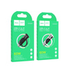 HOCO adapter Typ C (męski) do Lightning (żeński) z wyświetlaczem 3A 60W UA32A czarny