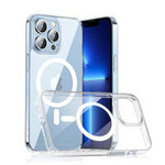 Joyroom Mingkai Series Durable MagSafe Case für iPhone 13 Pro Max (6,7") Transparent (JR-BP962)