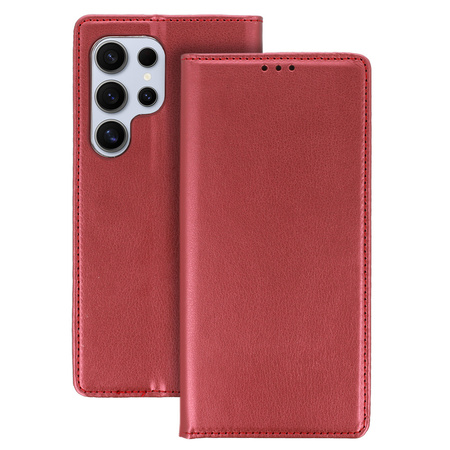 Kabura Smart Magneto do Samsung Galaxy A54 5G burgundowa