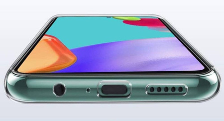 Etui SAMSUNG GALAXY A52 5G Jelly Case Mercury silikonowe transparentne