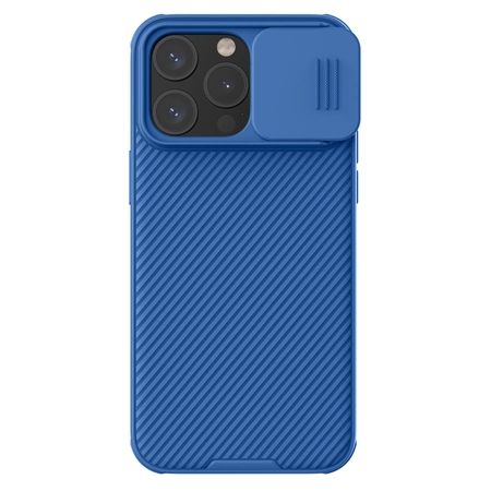 Nillkin CamShield Pro Magnetic Case for iPhone 15 Pro with Camera Protector - Blue