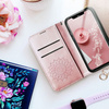 Kabura MEZZO Book do SAMSUNG A12 mandala złoty róż