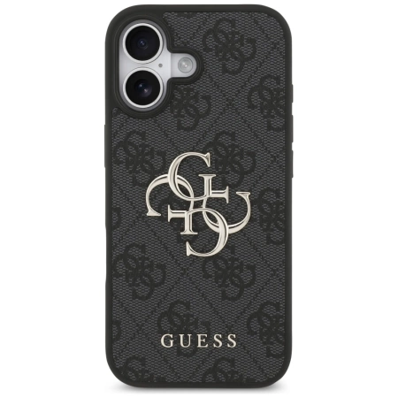 Etui Guess 4G Big Logo do iPhone 17 - czarne