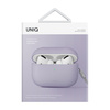 UNIQ etui Lino AirPods Pro 2 genSilicone (2022/2023) liliowy/lilac lavender