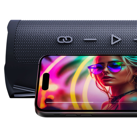 Głośnik 3mk Fuego bezprzewodowy Bluetooth - czarny