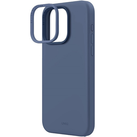 Case APPLE IPHONE 15 PRO MAX UNIQ Lino Hue Magclick Charging navy blue