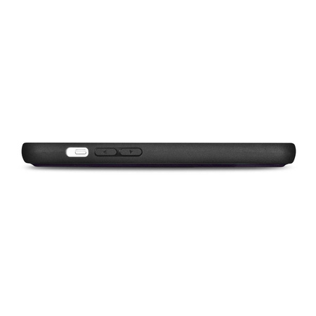 iCarer Wallet Case 2in1 für iPhone 14 Pro Max Leder Flip Cover Anti-RFID dunkellila (WMI14220728-DP)