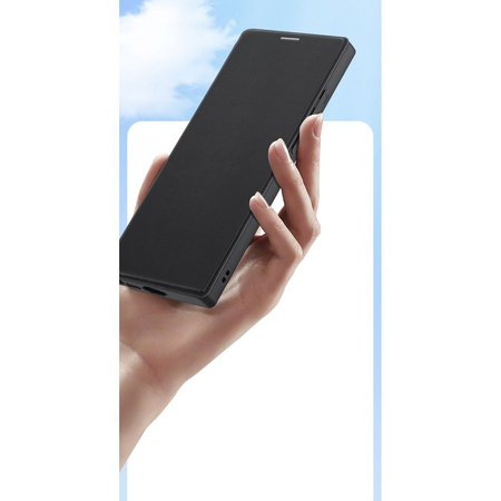 Etui Dux Ducis Skin Pro do Samsung S24+ z klapką - czarne