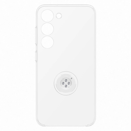 Samsung Clear Gadget Case etui Samsung Galaxy S23 pokrowiec ring holder podstawka przezroczyste (EF-XS911CTEGWW)