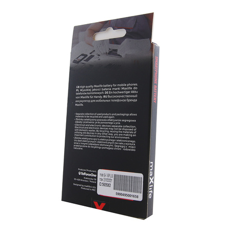 Bateria Maxlife do Samsung S9 Plus EB-BG965ABE 3500mAh