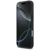 Mercedes Leder Large Laurel Leave MagSafe Case für iPhone 17 Pro Max - Schwarz