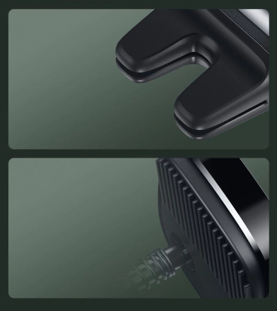 Uchwyt Samochodowy do Kratki Nawiewu / Wentylacyjnej Baseus Steel Cannon Air Outlet Car Mount (SUGP-01) czarny