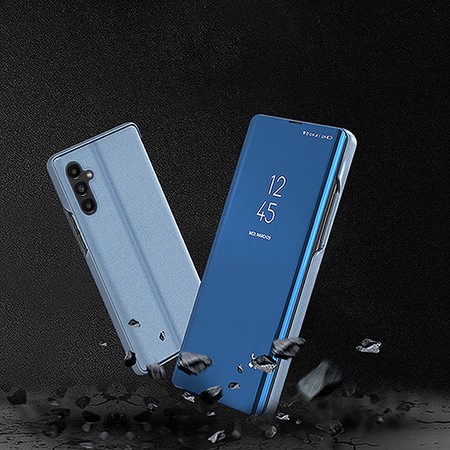 Clear View Case für Samsung Galaxy A54 5G Flip-Cover Pink