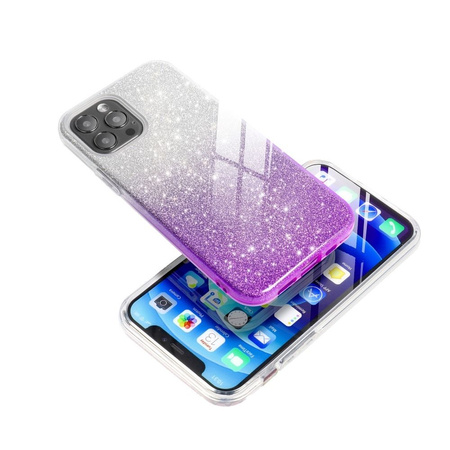 Futerał SHINING do IPHONE 11 PRO transparent/fiolet