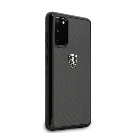 Ferrari Hardcase FEHCAHCS62BK S20 G980 black/czarny Carbon Heritage