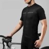 Rockbros 15120002005 Kurzarm-XXL-Radtrikot – Schwarz