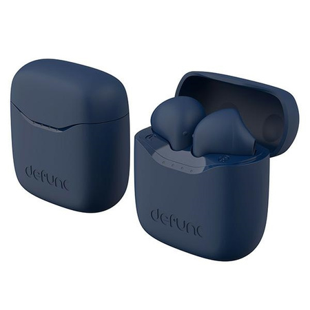 DeFunc Słuchawki Bluetooth 5.3 True Lite bezprzewodowe niebieski/blue 71466