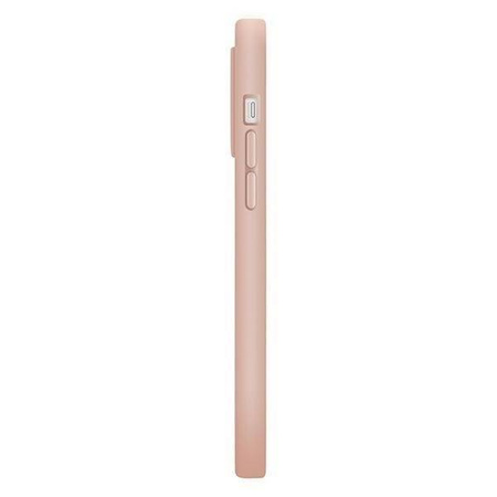 UNIQ etui Lino Hue iPhone 14 6,1" Magclick Charging różowy/blush pink