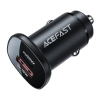 Acefast Autoladegerät 38W USB Typ C / USB, PPS, Power Delivery, Quick Charge 3.0, AFC, FCP schwarz (B1 schwarz)