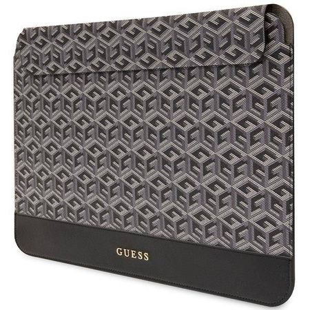Bag LAPTOP 14" Guess Sleeve GCube Stripes (GUCS14HGCFSEK) black