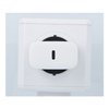 Forcell Ładowarka Sieciowa ze złączem USB typ C i kablem typ C - 3A 25W z funkcją ładowania PD i QC 4.0