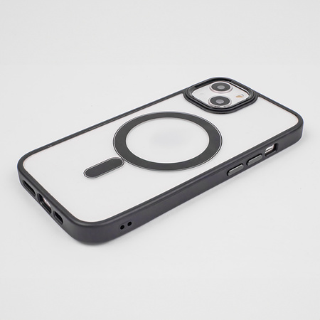 Nakładka Satin Clear Mag do iPhone 15 Plus 6,7&quot; czarna